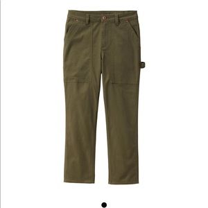 Duluth Trading Company Fire Hose Cool Max Slim Leg Crop Pants